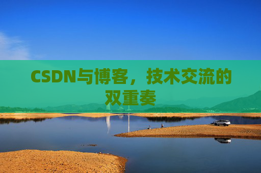 CSDN与博客，技术交流的双重奏